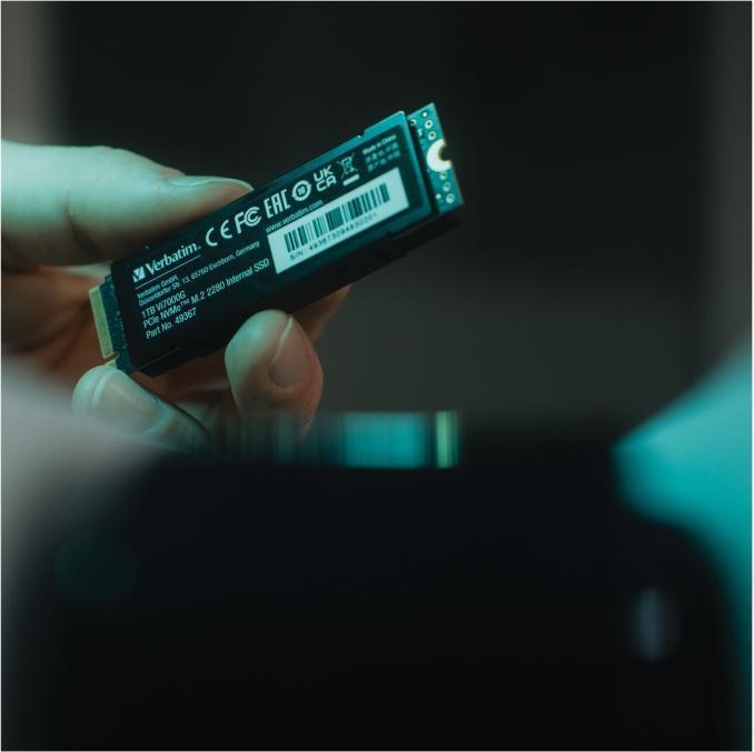 Actual product image Verbatim Vi7000G (1000 GB, M.2 2280)