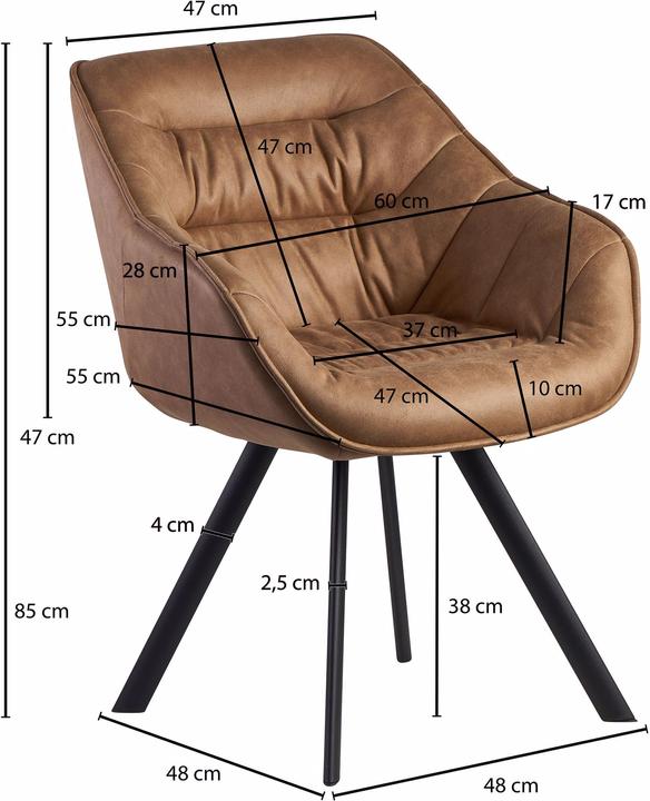Actual product image Wohnling Wildlederoptik