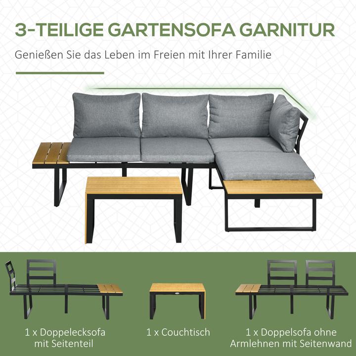 Actual product image Outsunny Garden furniture set