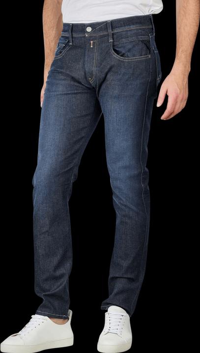 Actual product image Replay Anbass Jeans Slim Fit Dark Blue Used (W31/L30)
