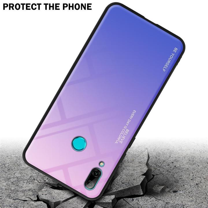 Image du produit Cadorabo Couverture en verre TPU 2 couleurs (Huawei P Smart (2019))