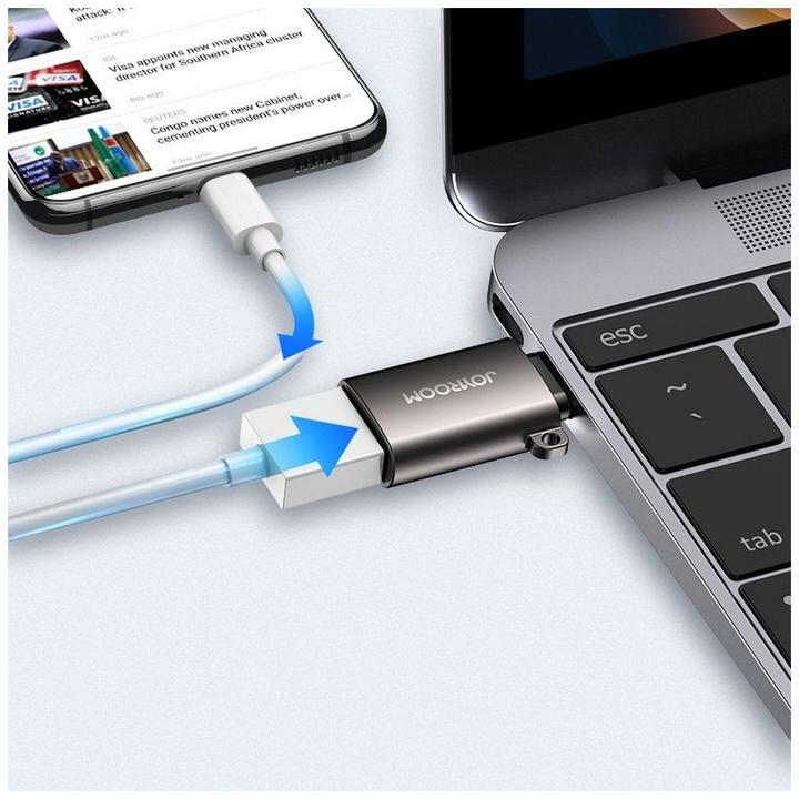 Image du produit Joyroom Type-C mâle vers USB (USB Type C, USB-A)