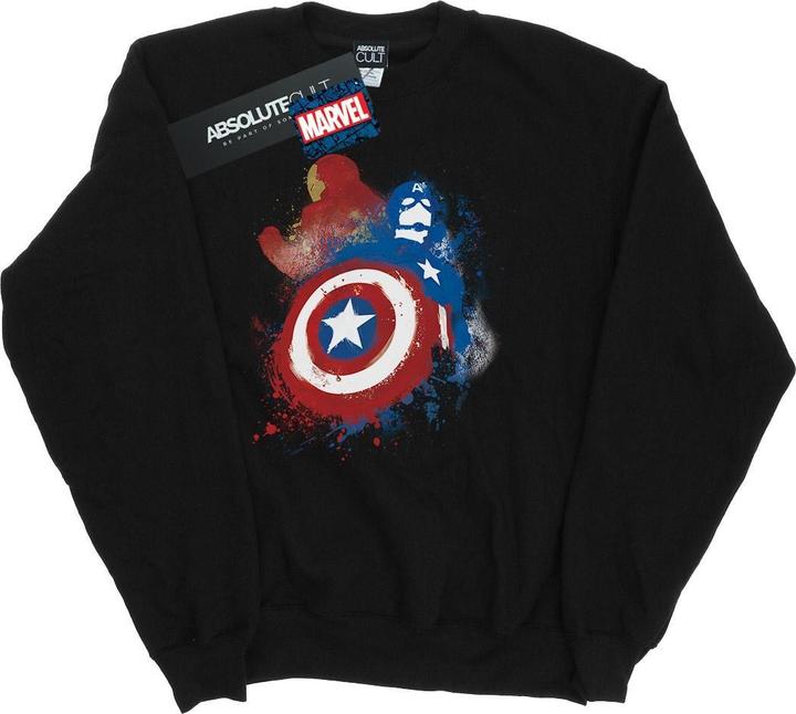Immagine prodotto Captain America Civil War Painted Vs Iron Man Felpa Ragazzi (152, 158)