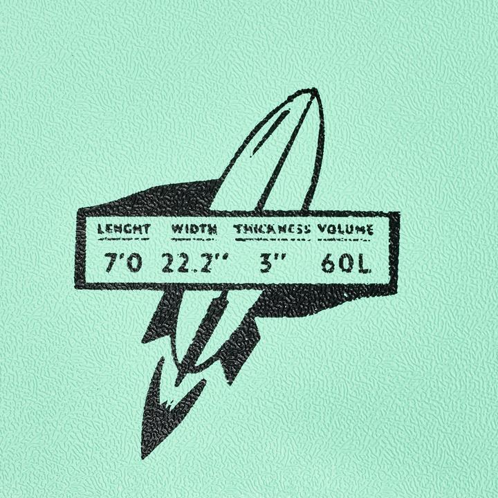 Actual product image Olaian SURF 900 7' SOFT