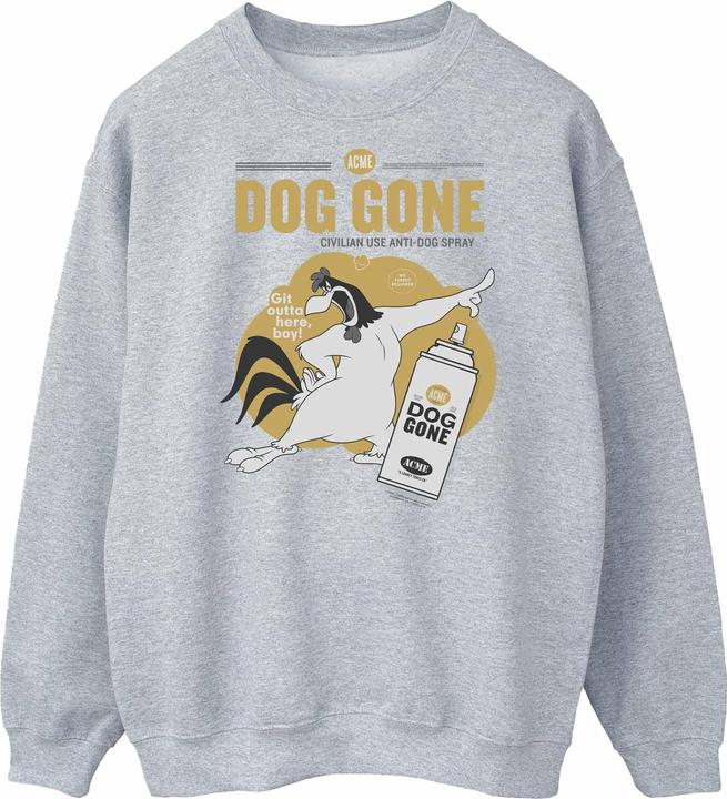 Actual product image Looney Tunes Mens Dog Gone Foghorn Leghorn Sweatshirt (3XL)