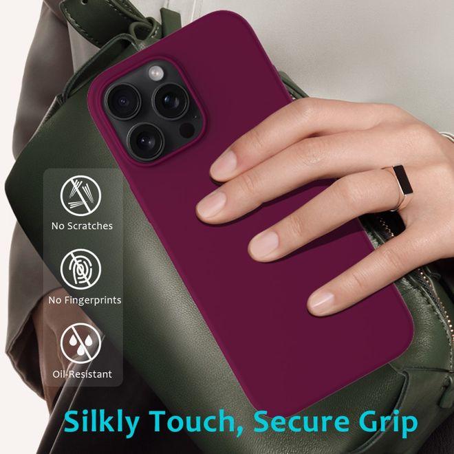 Actual product image MU Classic Liquid Silicone Series (Apple iPhone 16 Pro)