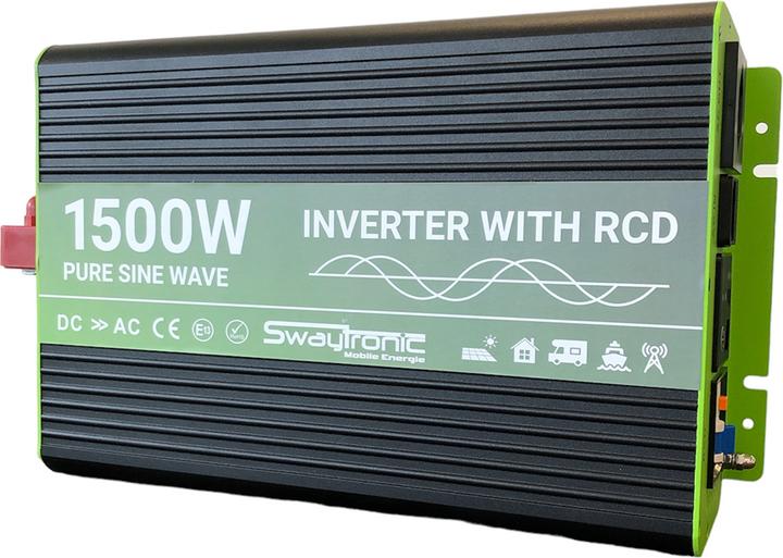 Immagine prodotto Swaytronic Inverter - Protezione FI 12V/230V 1500W