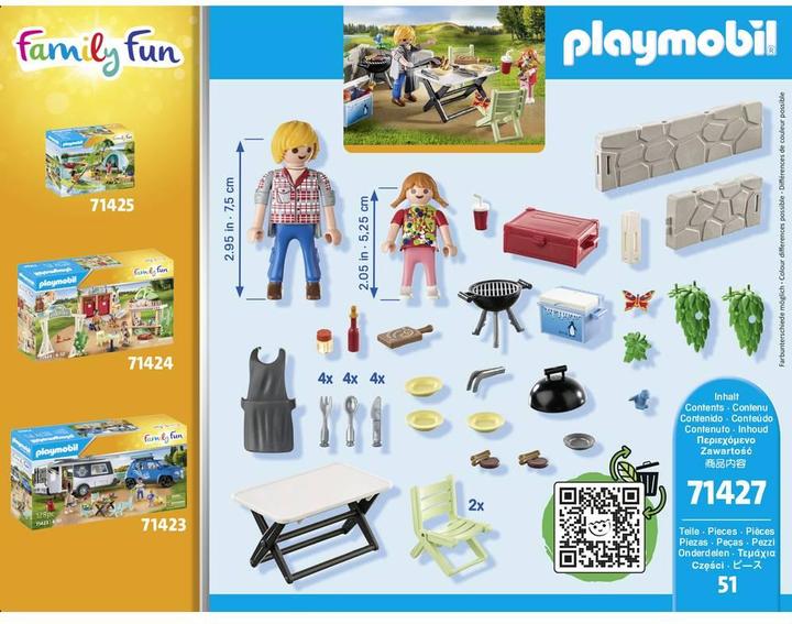 Actual product image Playmobil 71427 Barbecue together (71427, Playmobil Family Fun)