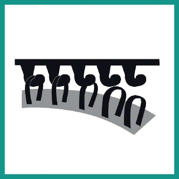 Produktbild Bosch Professional Zubehör PRO F355 Schleifblatt, 125 mm, G320 (320)