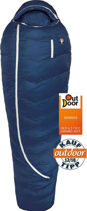 Actual product image Grüezi Bag Biopod DownWool Ice 185 Sleeping Bag (215 cm)