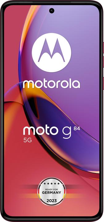 Image du produit Motorola moto g84 (256 Go, Viva Magenta, 6.55", Double SIM hybride, 50 Mpx, 5G)