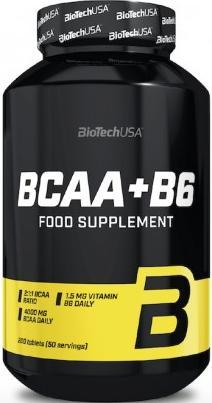 Actual product image Biotech USA BCAA+B6 (200 Piece, Pills, 200 g)