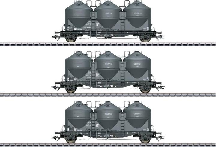 Märklin 48264 H0 3er-Set Staubsilowagen Kds 67 der DB (Spur H0)