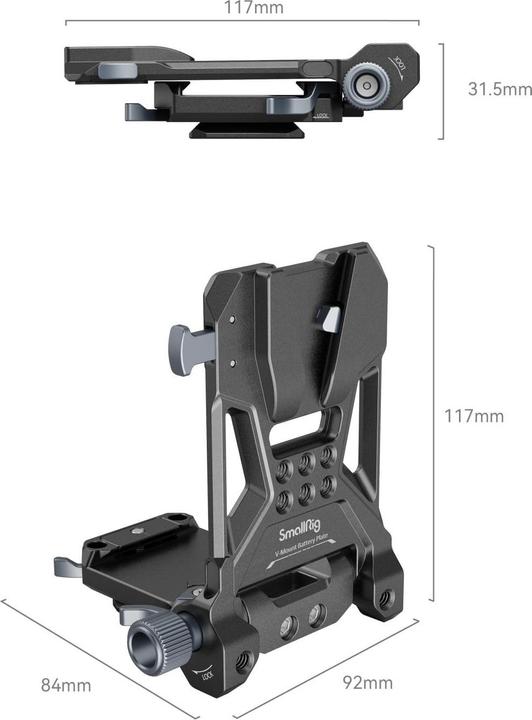 Produktbild SmallRig Compact V-Mount Battery Mounting System (Diverses Video Zubehör)