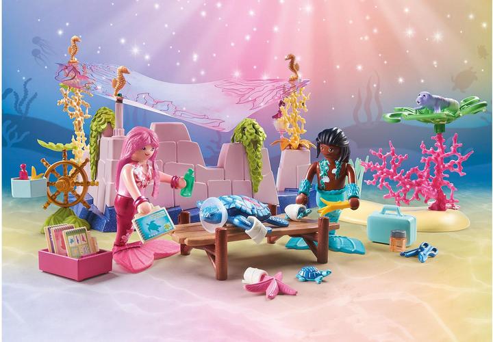 Produktbild Playmobil Meerjungfrauen-Tierpflege (71499, Playmobil Princess Magic)
