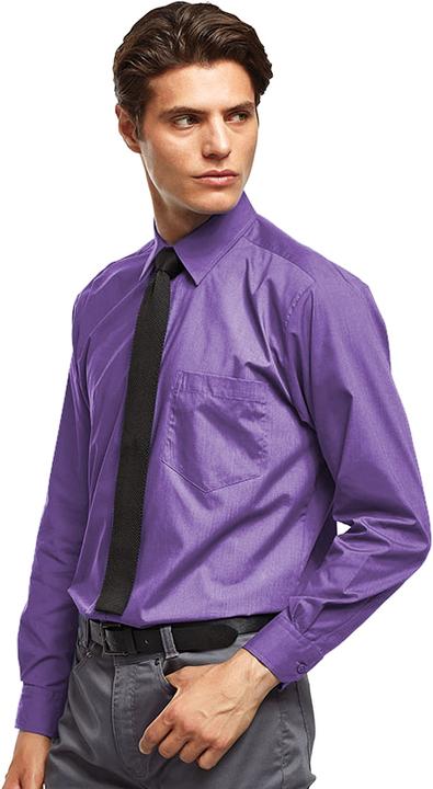 Actual product image Premier Poplin shirt Long-sleeved work shirt (47)