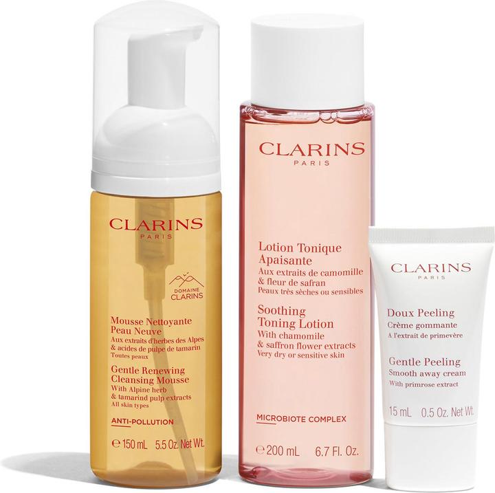 Produktbild Clarins Specials - Premium Cleansing Sensitive Skin Kit (Schaum, 200 ml)