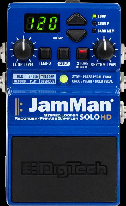 Produktbild Digitech Effektpedal, Jam Man Solo HD, Stereo Looper