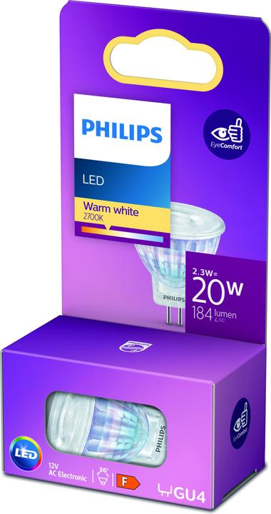 Produktbild Philips Spot (GU4, 2.30 W, 184 lm, 1 x, F)