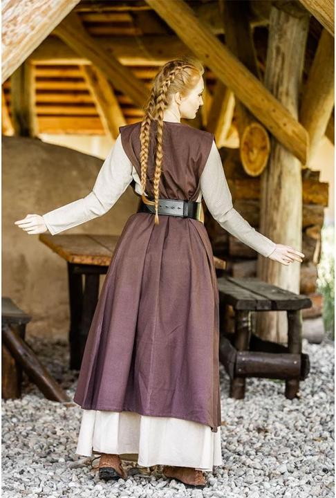 Produktbild Carbone Mittelalterliches Überkleid Gerda, dunkelbraun (M)