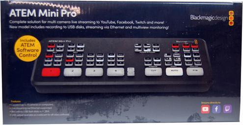 Actual product image Blackmagic ATEM Mini Pro