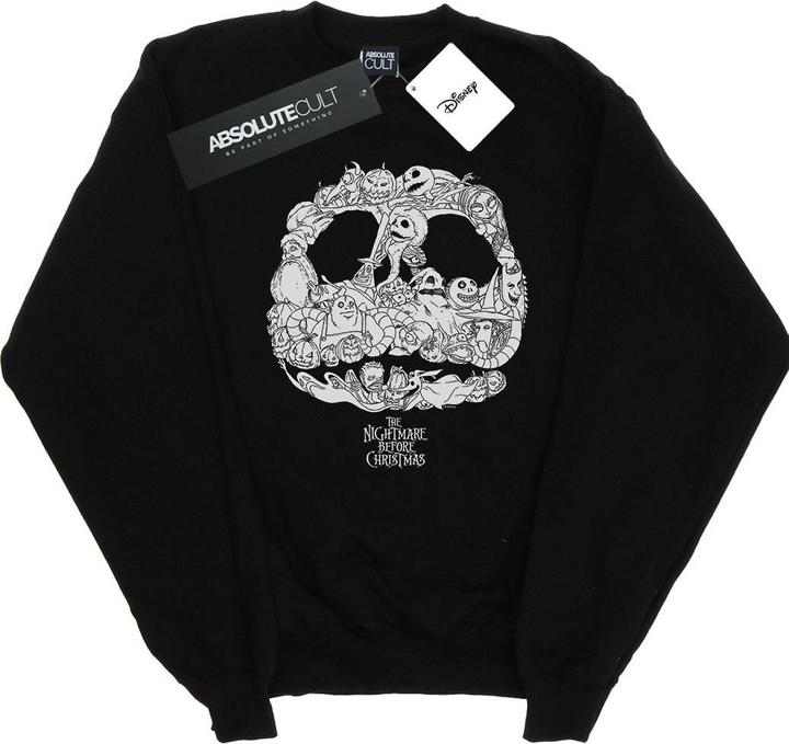 Produktbild Disney Nightmare Before Christmas Jack Skellington JackOLanterns Sweatshirt (XL)