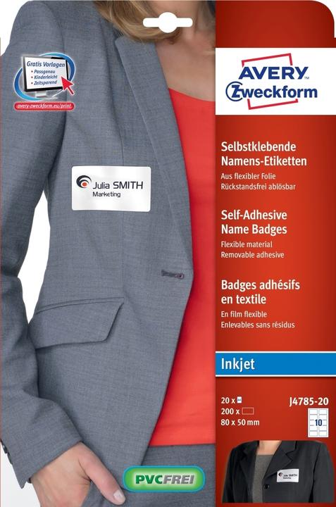 Produktbild Avery Namens-Etiketten