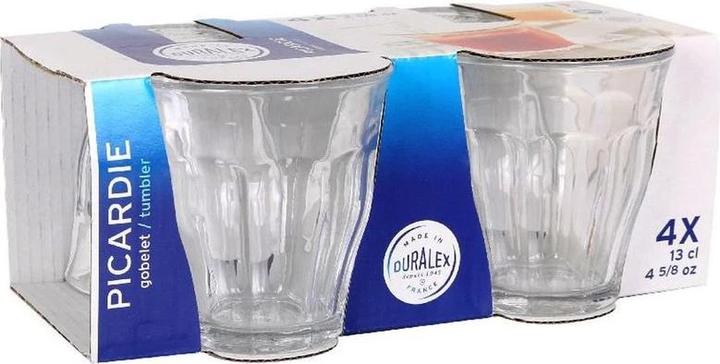 Image du produit Duralex Jeu de verres 1024AC04 130 ml (4 pièces) (0.13 l, 4 x)