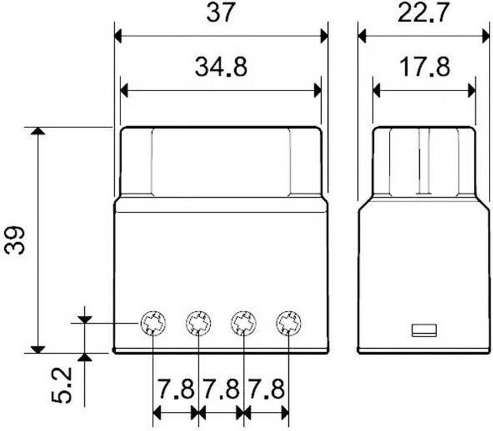 Produktbild Finder El. Schrittschalter Einbau