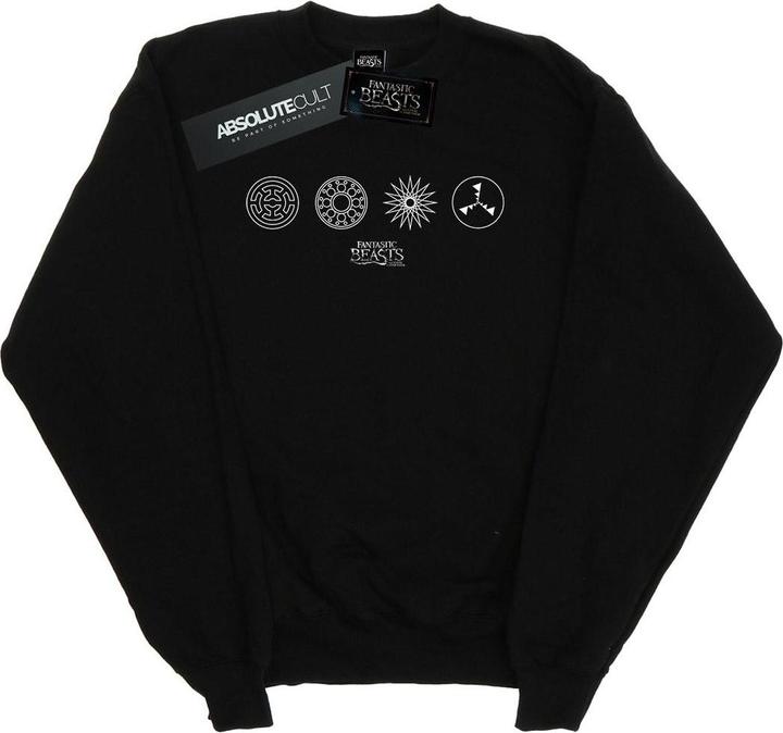 Produktbild Fantastic Beasts Circular Icons Sweatshirt (M)