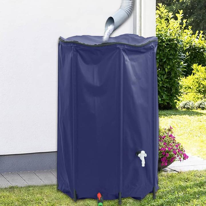 Immagine prodotto VidaXL Serbatoio dell'acqua con rubinetto Pieghevole 1000 L PVC (1000 l)