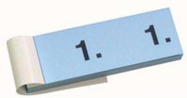 Produktbild Simplex Garderobenblock Nr. 1-100 (100 x)