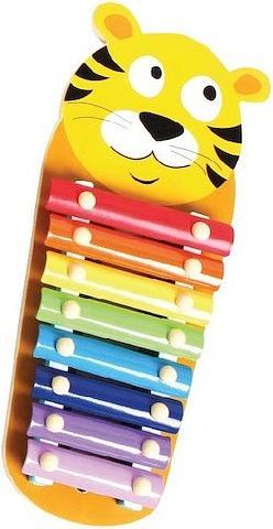 Actual product image Bema CYMBALKI Tigger made of wood for children to play with univ