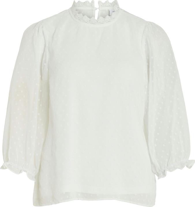 Actual product image Vila Dotted top with 3/4-length sleeves (38)