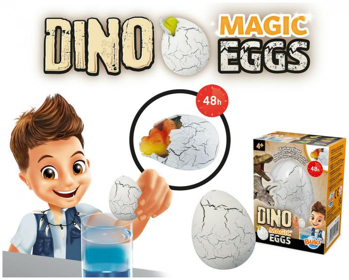Actual product image Buki France D6G Fun Magic Dinosaur Egg (1pc Random) for 6+ Years