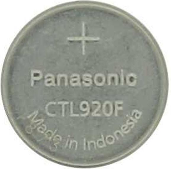 Actual product image Panasonic Battery CTL920 Casio capacitor CTL920, CTL920F, CTL927F without arrester (1 pcs., Device specific, 5.50 mAh)