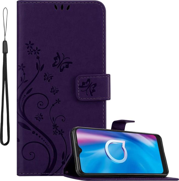 Floral violet foncé