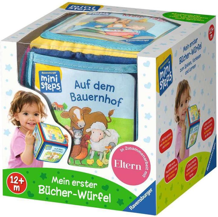 Immagine prodotto Ravensburger ministeps: Mein erster Bücher-Würfel (Starter-Set) (Tedesco)