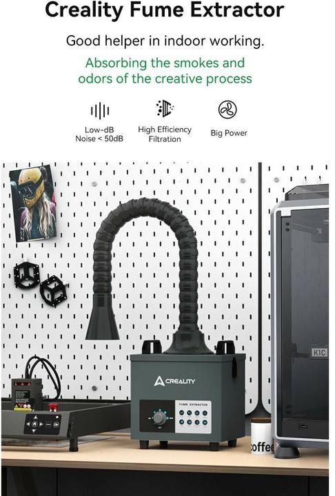 Produktbild Creality Portable Rauchabsaugung mit Filter (Reinigung)