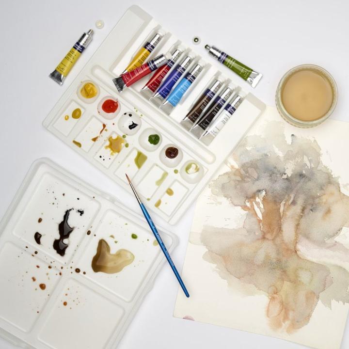 Produktbild Winsor & Newton Cotman watercolour set 10 tubes + brush (Mehrfarbig, 8 ml)