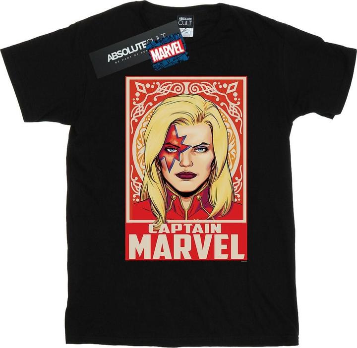 Captain Marvel Ornament TShirt