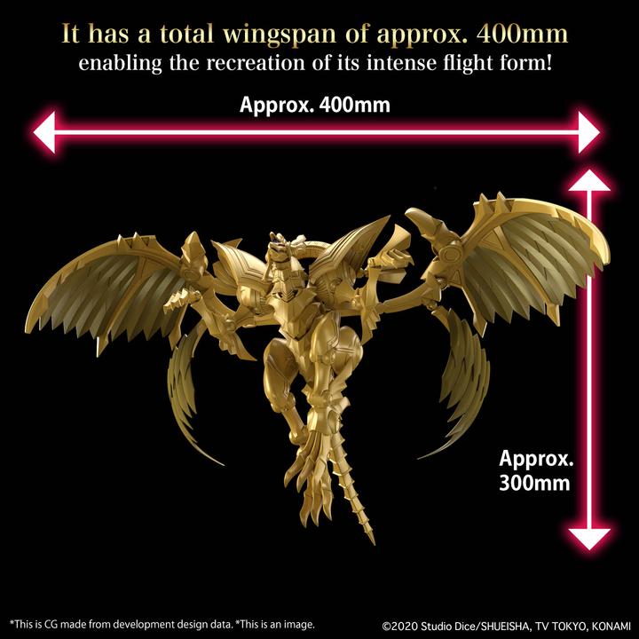 Immagine prodotto Bandai YU-GI-OH! -Supporto per figure. Drago alato di Ra amplificato -Modello in kit