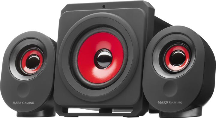 Actual product image Mars Gaming MSX Bluetooth Audio System 2.1 Speakers with Subwoofer