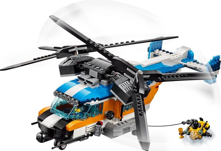 Actual product image LEGO Double rotor helicopter (31096, LEGO Creator 3-in-1)