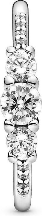 Immagine prodotto Pandora Anello con tre pietre chiare (60)