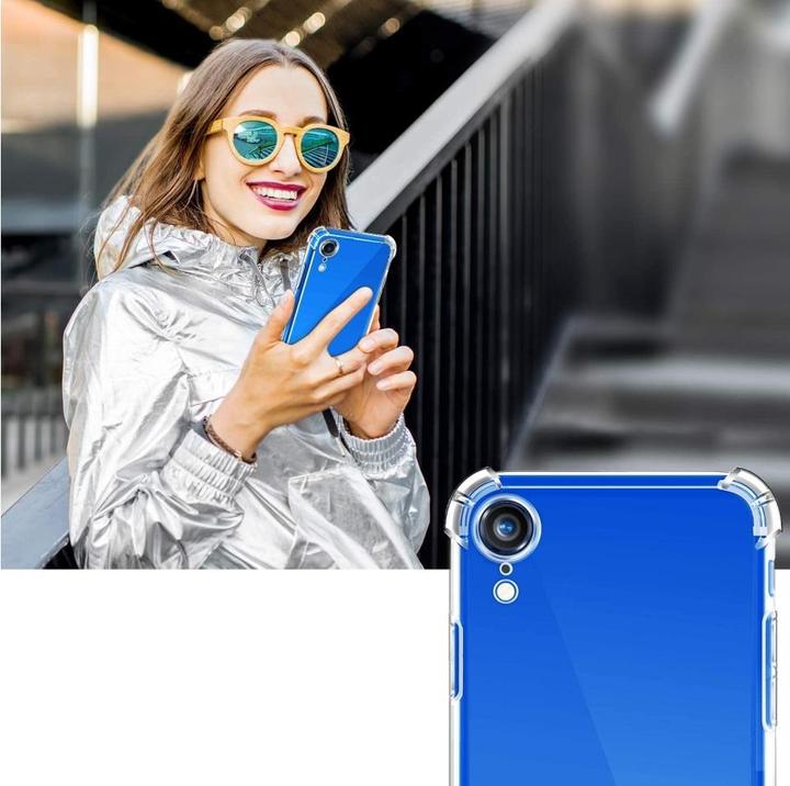 Immagine prodotto Screenguard Apple iPhone XR Custodia Crystal Soft Airbag Bumper (Apple iPhone XR)