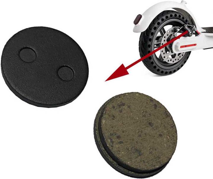 Image du produit Homava Plaques de friction de la roue arrière Kit de plaquettes de frein pour Mi Scoote