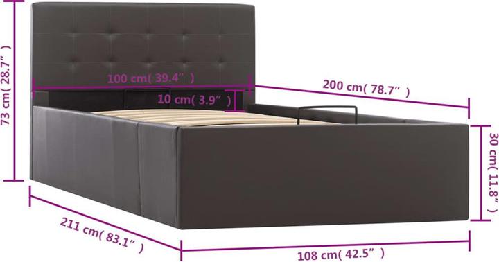 Immagine prodotto VidaXL Bine (100 x 200 cm)