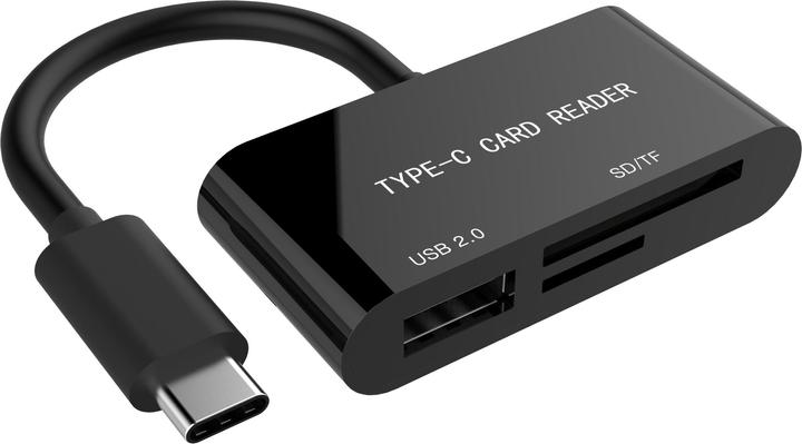 Actual product image Gembird UHB-CR3-02 (USB-C)