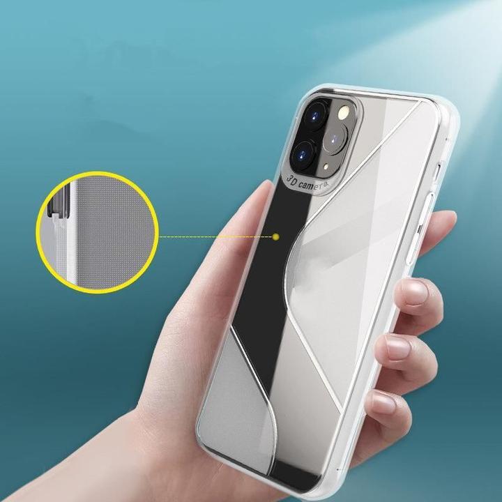 Actual product image Hurtel S-Case Flexible Cover TPU Case for Huawei P40 Lite E transparent (Huawei P40 Lite E)